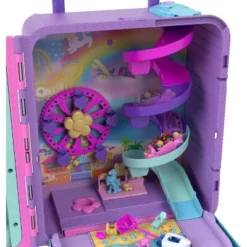 Polly Pocket Dolls Pollyville Resort Roll Away Playset -Learning Toys Sales GUEST f61431a1 d3b7 43a6 aa9e 99ade729fd42