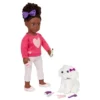 Our Generation Choyce & Jewel 18" Doll & Pet Grooming Set