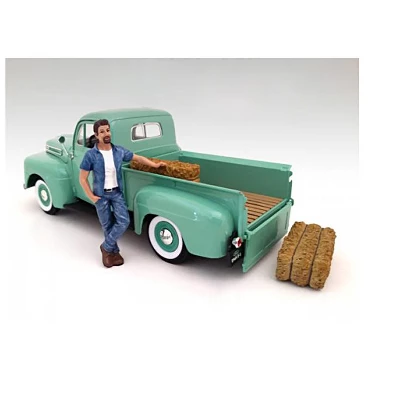 "Hanging Out" 6 Piece Figurine Set For 1/18 Scale Models By American Diorama 5 "Hanging Out" 6 Piece Figurine Set For 1/18 Scale Models By American Diorama - Image 3