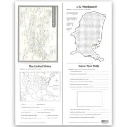 Teacher Created Resources US Map Chart