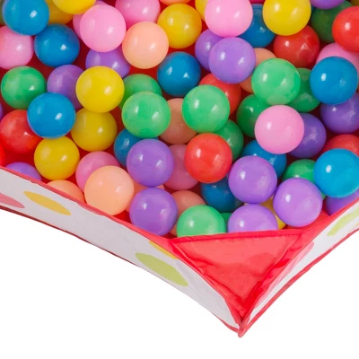 Toy Time Kids Popup 6-Sided Ball Pit With 200 Balls 3 Toy Time Kids Popup 6-Sided Ball Pit With 200 Balls