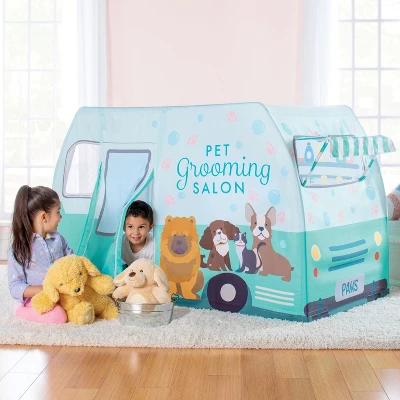 Martha Stewart Kids' Pet Grooming Van Play Tent 3 Martha Stewart Kids' Pet Grooming Van Play Tent