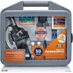 50PCs Microscope Kit Set In Carrying Box For Kids Educational Science Lab With 120X - 1200X Microscope Slides Specimens -Play22usa 14 50PCs Microscope Kit Set In Carrying Box For Kids Educational Science Lab With 120X - 1200X Microscope Slides Specimens -Play22usa -Learning Toys Sales GUEST fb3fd55a 7470 4e14 bcb0 f97e78e83023