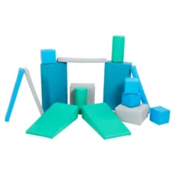 ECR4Kids SoftZone Building Foam Blocks, Large Unit-Style Soft Builder Blocks, 16-Piece -Learning Toys Sales GUEST fb7f4979 d561 42cd 8215 55396dcf404f