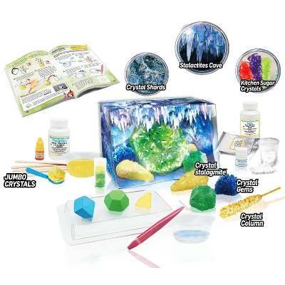 WILD Environmental Science Crystal Growing Caves And Geodes Kit 4 WILD Environmental Science Crystal Growing Caves And Geodes Kit - Image 2