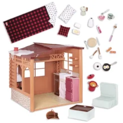 Our Generation Cozy Cabin Dollhouse Playset For 18" Dolls -Learning Toys Sales GUEST fea4f930 2939 4d03 888d 14bd4e178f60
