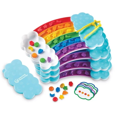 Learning Resources Rainbow Sorting Trays Classroom Edition 3 Learning Resources Rainbow Sorting Trays Classroom Edition